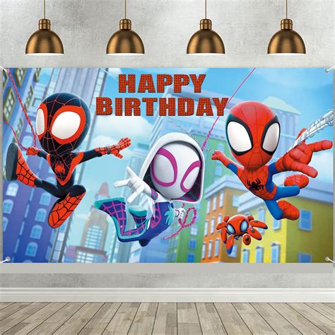 Spidey and friends birthday party - Spidey Hero Birthday Party Supplies Amazing Friends Children’s Party Favors Includes Cups Plates Napkins for Spidey Hero Birthday Baby Shower Decor 4.5 out of 5 stars 110 1 offer from $16.99